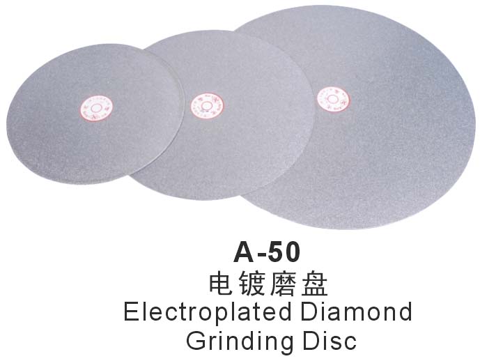 A-50 Electroplated Diamond Grinding Disc