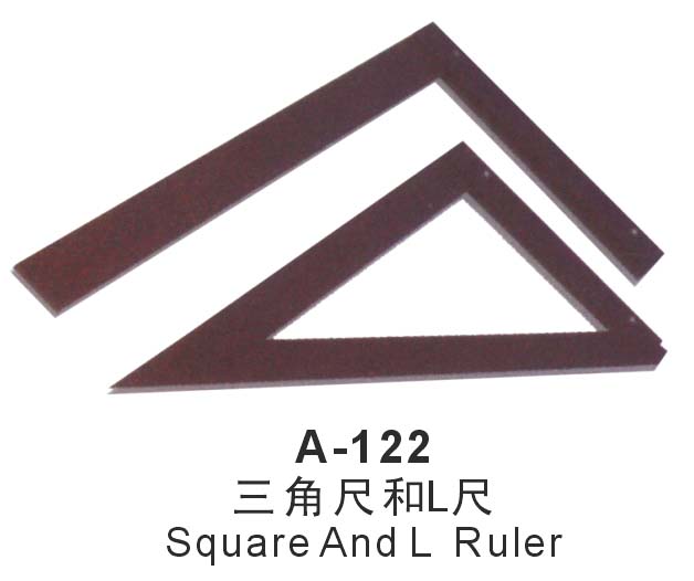 A-122 Square And L Ruler